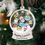 Personalized Baby First Christmas Shaker Acrylic Wooden Ornament