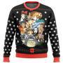 Studio Ghibli Xmas Main Ugly Christmas Sweater, Ugly Christmas Sweater For Men Women