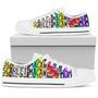 Women's Low Top Licence Plate Shoes For Scarlet Macaw Parrot Mom