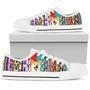 Women's Low Top Licence Plate Shoes For Shiba Inu Lovers