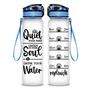 Yoga Quiet Your Mind Listen To Your Soul Drink Your Water Hydro Tracking Bottle