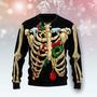 Skeleton Christmas Awesome Ugly Christmas Sweater