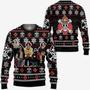 Ace Spade Pirates Anime One Piece Xmas Ugly Christmas Knitted Sweater