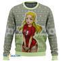 Ahegao Zelda Gift For Fan Anime Christmas Ugly Sweater