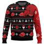 Akatsuki Itachi Symbolic Crows Naruto Christmas Sweater