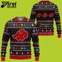 Akatsuki Ugly Christmas Sweater Naruto Anime Custom Xmas Gift