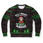 All I Want For Christmas Is Anime Ugly Wool Knitted Sweater