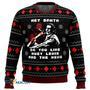 American Santa American Psycho Gift For Fan Anime Christmas Ugly Sweater