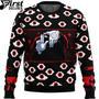 Anime Sweater Alucard Eyes Hellsing Ugly Christmas Sweater