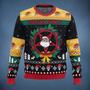 Anime Sweater Worship Santa Ugly Christmas Sweater