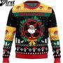 Anime Sweater Worship Santa Ugly Christmas Sweater