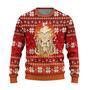 Arcanine Pokemon Anime Ugly Xmas Wool Knitted Sweater