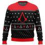 Assassins Creed Assassin Insignia Symbol Ugly Christmas Sweater