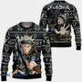 Asta Anime Black Clover Custom Gift For Fan Anime Christmas Ugly Sweater