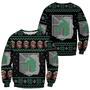 Attack On Titan Military Badged Police Xmas Clothes Ugly Christmas Knitted Sweater