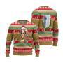 Attack On Titan Ugly Christmas Sweater Zoe Hange Custom Anime Knitted Sweatshirt