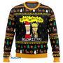 Beavis and Butthead Do Christmas Gift For Fan Anime Christmas Ugly Sweater