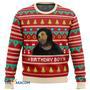 Birthday Boy Potato Jesus Gift For Fan Anime Christmas Ugly Sweater