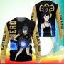 Black Bull Nero Sweatshirt Black Clover Anime Printed Sweater