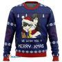 Black Butler Merry Xmas Custom Gift For Fan Anime Christmas Ugly Sweater