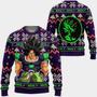 Broly Ugly Christmas Anime Dragon Ball Ugly Knitted Sweater