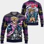 Caesar Anthonio Zeppeli Jjba Anime Christmas Sweater