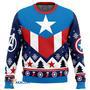 Captain America Gift For Fan Anime Christmas Ugly Sweater