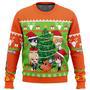 Chibi Chainsaw Man Ugly Christmas Sweater