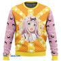 Chika Fujiwara Kaguya-sama Love Is War Custom Gift For Fan Anime Christmas Ugly Sweater