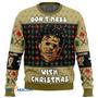 Christmas in Texas Leatherface Custom Gift For Fan Anime Christmas Ugly Sweater