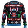 Christmas Love Stitch Custom Gift For Fan Anime Christmas Ugly Sweater