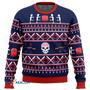 Christmas Zombie Custom Gift For Fan Anime Christmas Ugly Sweater