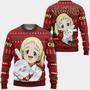 Conny Ugly Christmas Sweater Custom Anime The Promised Neverland Xmas Gifts