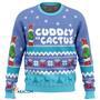 Cuddly as a Cactus Grinch Custom Gift For Fan Anime Christmas Ugly Sweater