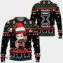 Cute Gaara Naruto Anime Black Custom Gift For Fan Anime Christmas Ugly Sweater