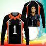 Daichi Sawamura Karasuno Sweatshirt Shirts Haikyuu Anime Costume