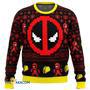 Deadpool Gift For Fan Anime Christmas Ugly Sweater