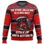 Deadpool Jolly Red Guy Ugly Christmas Sweater