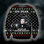 Disney Christmas Ugly Sweater Maleficent Oh Dear What An Awkward Situation Christmas Black Sweater