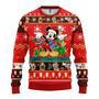 Disney ChristmasChristmas Sweater Christmas MK Mouse Christmas Pattern Red Ugly Sweater