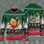 Disney ChristmasWTP Sweater Pooh With Candy Cane Christmas Ugly Sweater Awesome Disney Winnie