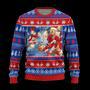 Dr Stone Anime Ugly Christmas Sweatshirt Custom Characters Xmas Gift