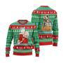 Dr Stone Ugly Sweater Custom Senku x Byakuya Knitted Sweatshirt Anime Christmas Gift