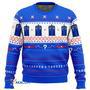 Dr Who TARDIS Christmas Gift For Fan Anime Christmas Ugly Sweater