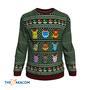 Eevee Eeveelutions Pokemon Manga Anime Snowflake Ugly Sweater