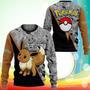 Eevee Sweatshirt Anime Pokemon Sweater