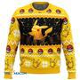 Electric Monster Pokemon Custom Gift For Fan Anime Christmas Ugly Sweater