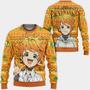 Emma Anime The Promised Neverland Xmas Ugly Christmas Knitted Sweater