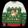 Evee Pokemon Anime Christmas Ugly Sweater