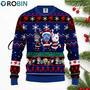 Fairy Tail Anime Christmas Sweater Blue